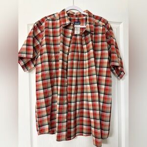 Patagonia Men's Multicolor Plaid Button Down Shirt Men’s XL